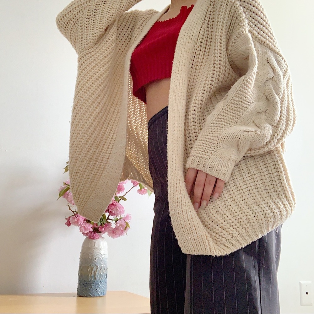 Cream Cardigan